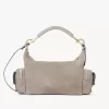 Sac photo en cuir suédé Sac photo en cuir suédé