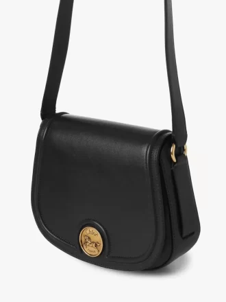 Sacoche de selle Horse Medal en cuir grainé