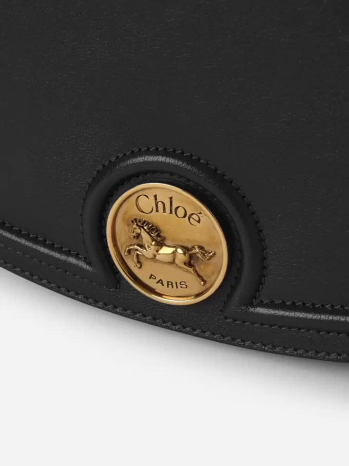 Sacoche de selle Horse Medal en cuir grainé Sacoche de selle Horse Medal en cuir grainé