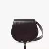 Sacoche de selle Marcie en cuir brillant Sacoche de selle Marcie en cuir brillant