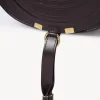 Sacoche de selle Marcie en cuir brillant Sacoche de selle Marcie en cuir brillant