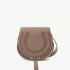 Sacoche de selle Marcie en cuir grainé