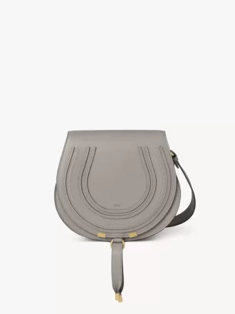 Sacoche de selle Marcie en cuir grainé