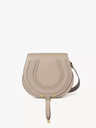 Sacoche de selle Marcie en cuir grainé