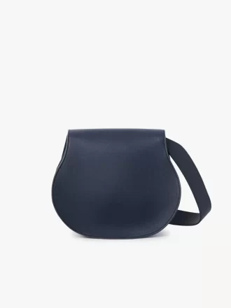 Sacoche de selle Marcie en cuir grainé