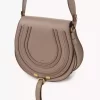 Sacoche de selle Marcie en cuir grainé