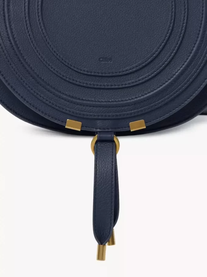 Sacoche de selle Marcie en cuir grainé Sacoche de selle Marcie en cuir grainé
