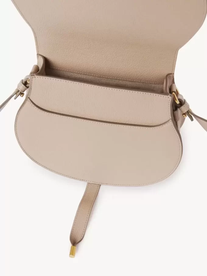 Sacoche de selle Marcie en cuir grainé Sacoche de selle Marcie en cuir grainé