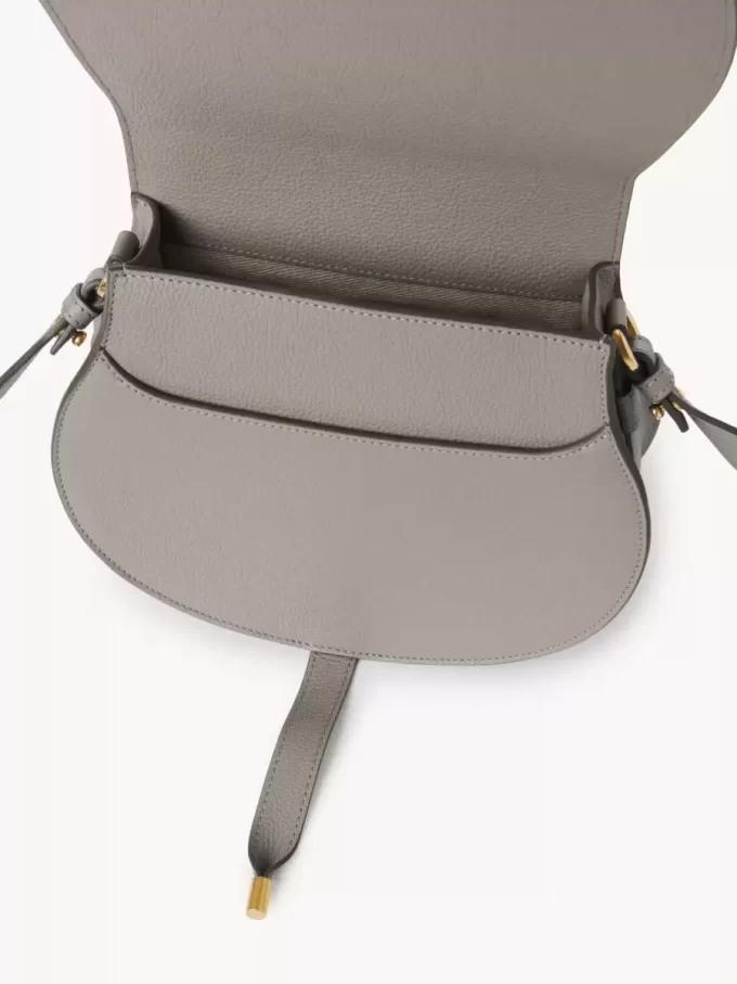 Sacoche de selle Marcie en cuir grainé Sacoche de selle Marcie en cuir grainé