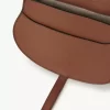Sacoche de selle Marcie en cuir grainé Sacoche de selle Marcie en cuir grainé