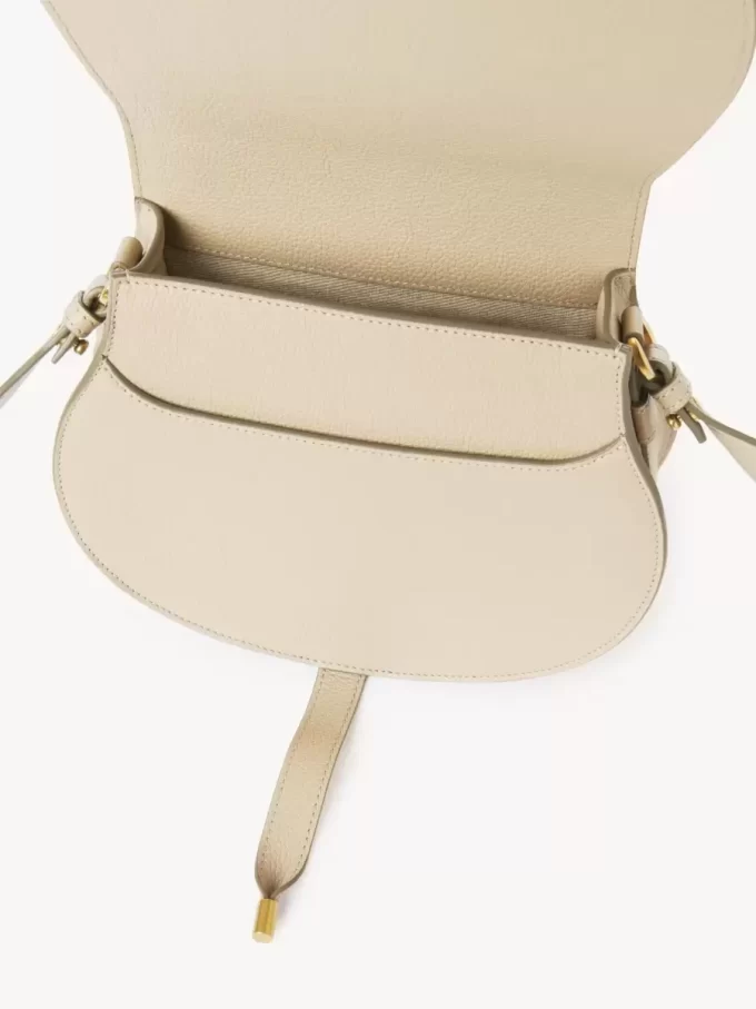 Sacoche de selle Marcie en cuir grainé Sacoche de selle Marcie en cuir grainé