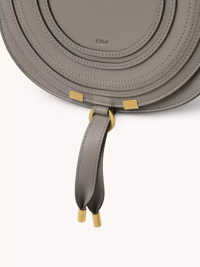 Sacoche de selle Marcie en cuir grainé Sacoche de selle Marcie en cuir grainé