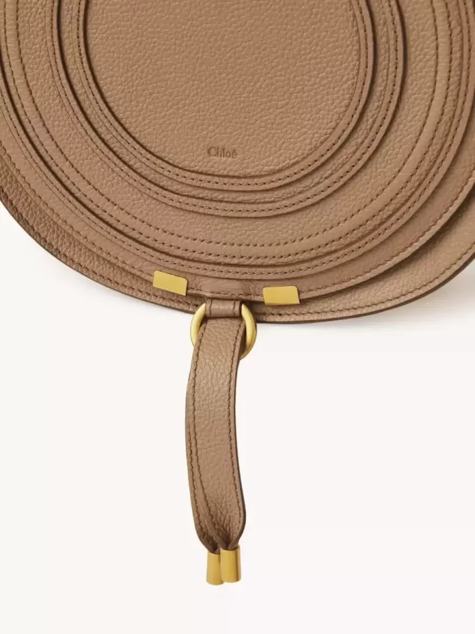 Sacoche de selle Marcie en cuir grainé Sacoche de selle Marcie en cuir grainé