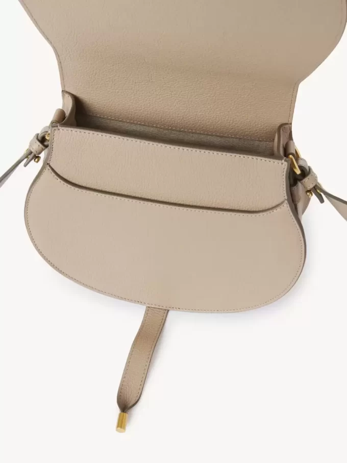 Sacoche de selle Marcie en cuir grainé Sacoche de selle Marcie en cuir grainé