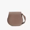 Sacoche de selle Marcie en cuir grainé