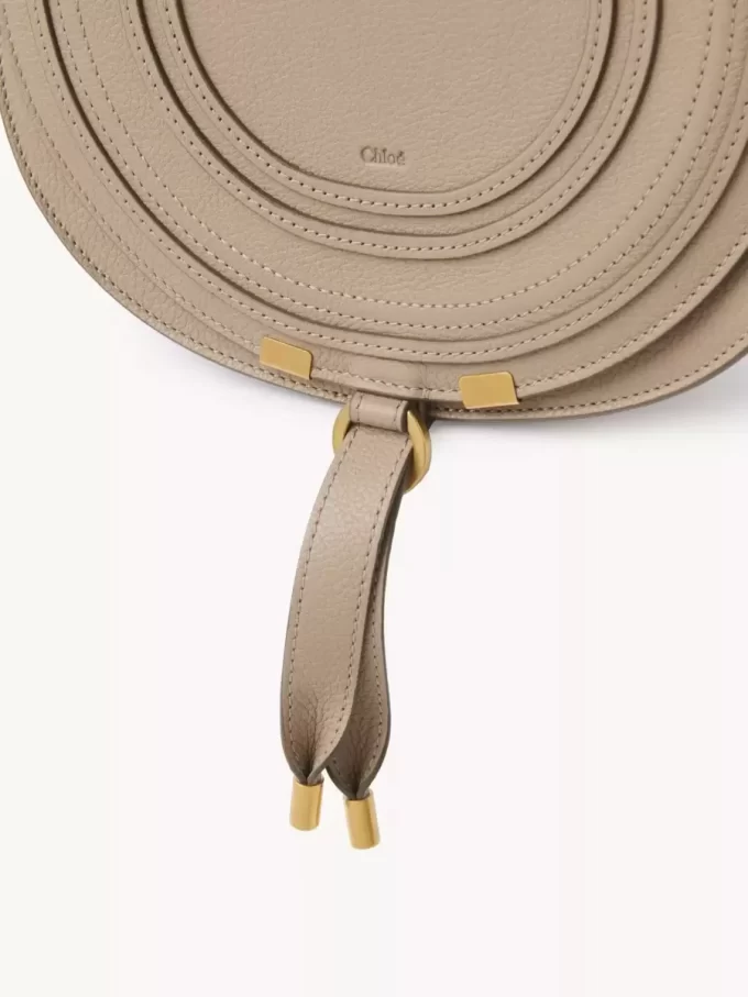 Sacoche de selle Marcie en cuir grainé Sacoche de selle Marcie en cuir grainé