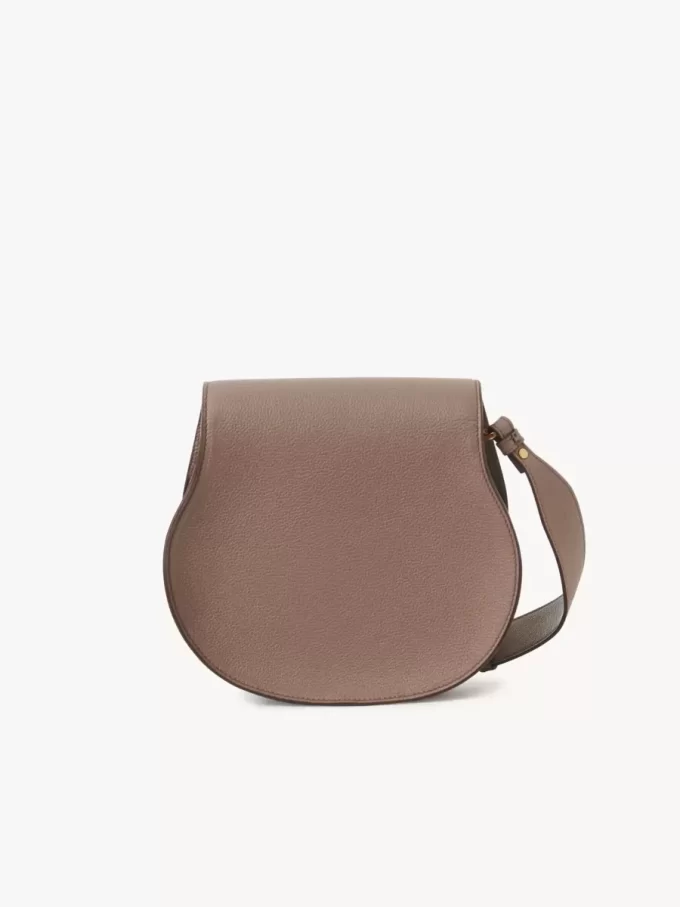 Sacoche de selle Marcie en cuir grainé