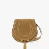 Sacoche de selle Marcie en cuir suédé Sacoche de selle Marcie en cuir suédé