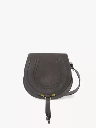 Sacoche de selle Marcie en cuir suédé Sacoche de selle Marcie en cuir suédé