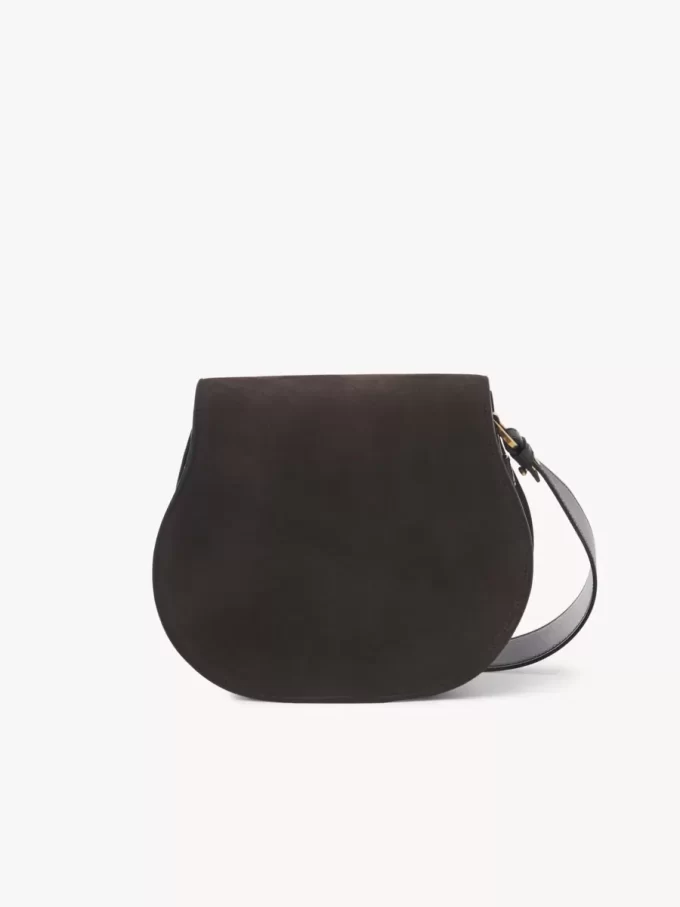 Sacoche de selle Marcie en cuir suédé Sacoche de selle Marcie en cuir suédé