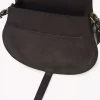 Sacoche de selle Marcie en cuir suédé Sacoche de selle Marcie en cuir suédé
