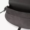 Sacoche de selle Marcie en cuir suédé Sacoche de selle Marcie en cuir suédé