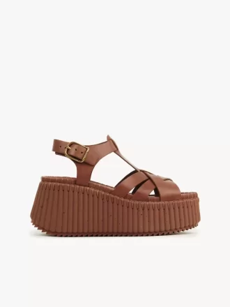 Sandale compensée Nama
