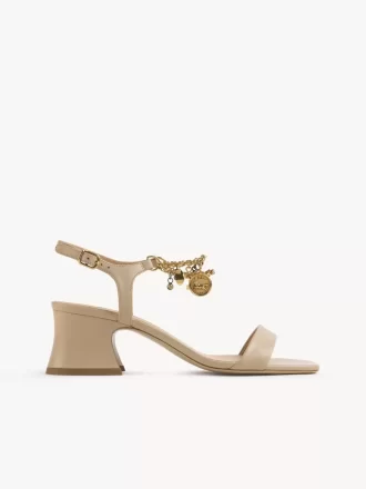 Sandale à talons Chloé Charms