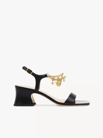 Sandale à talons Chloé Charms