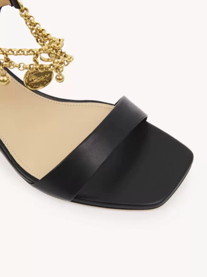 Sandale à talons Chloé Charms