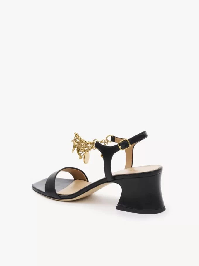 Sandale à talons Chloé Charms