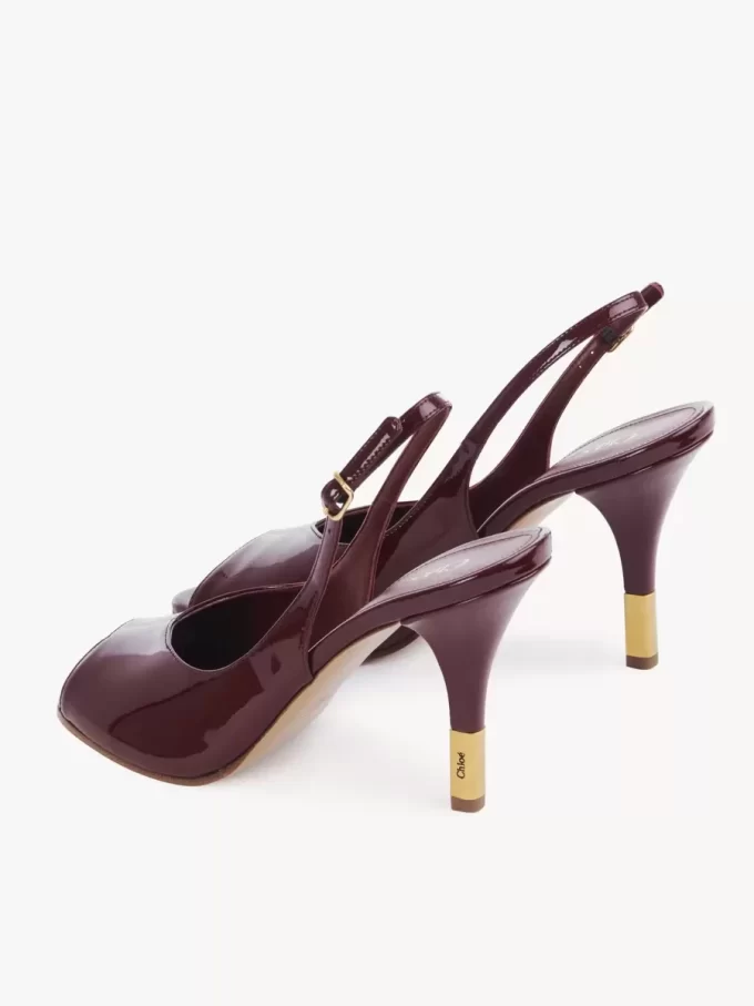 Sandale à talons fleuris Sandale à talons fleuris