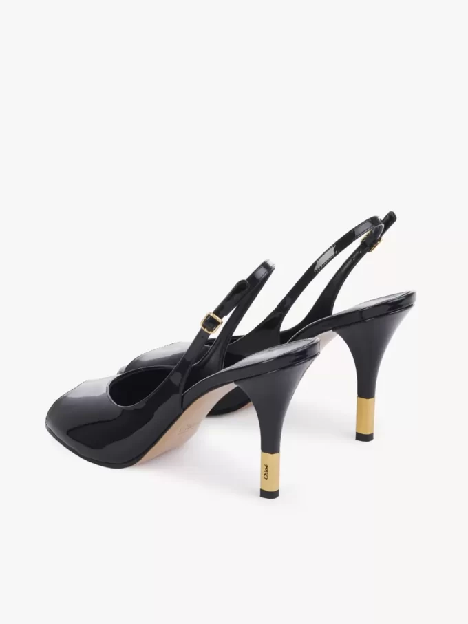 Sandale à talons fleuris Sandale à talons fleuris