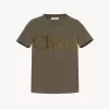 T-shirt ajusté en jersey de coton T-shirt ajusté en jersey de coton