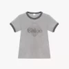 T-shirt bébé en jersey de coton avec logo T-shirt bébé en jersey de coton avec logo