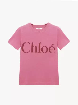 T-shirt bébé en jersey de coton avec logo