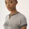 T-shirt bébé en jersey de coton avec logo T-shirt bébé en jersey de coton avec logo