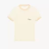 T-shirt col rond avec logo en jersey de coton T-shirt col rond avec logo en jersey de coton