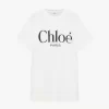 T-shirt à logo oversize en jersey de coton T-shirt à logo oversize en jersey de coton