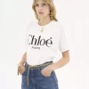 T-shirt à logo oversize en jersey de coton T-shirt à logo oversize en jersey de coton