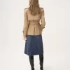 Trench court en gabardine de coton Trench court en gabardine de coton
