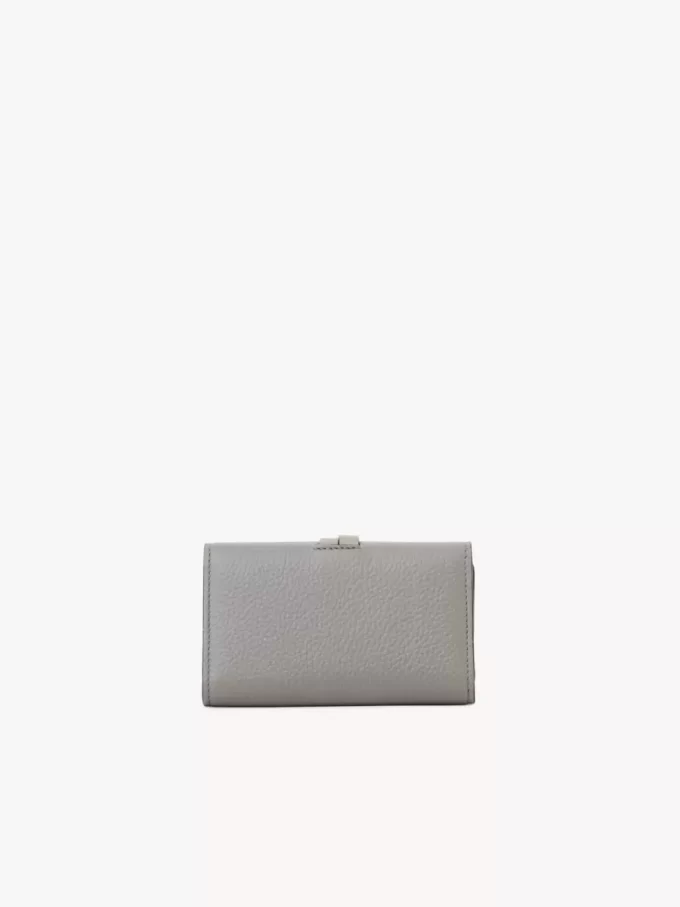 Étui à clés alphabet en cuir grainé