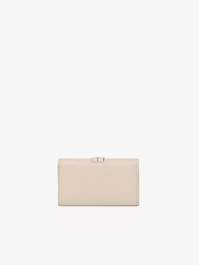 Étui à clés alphabet en cuir grainé