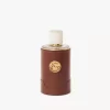 Étui à parfum en cuir brillant