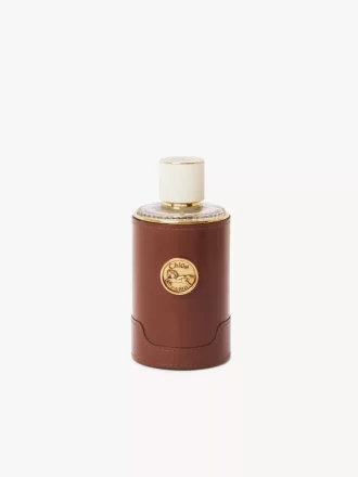 Étui à parfum en cuir brillant