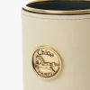 Étui à parfum en cuir brillant