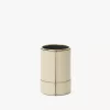 Étui à parfum en cuir brillant