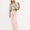 Veste boule froncée en gabardine de coton