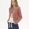 Veste courte carrée en velours Veste courte carrée en velours