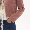 Veste courte carrée en velours Veste courte carrée en velours